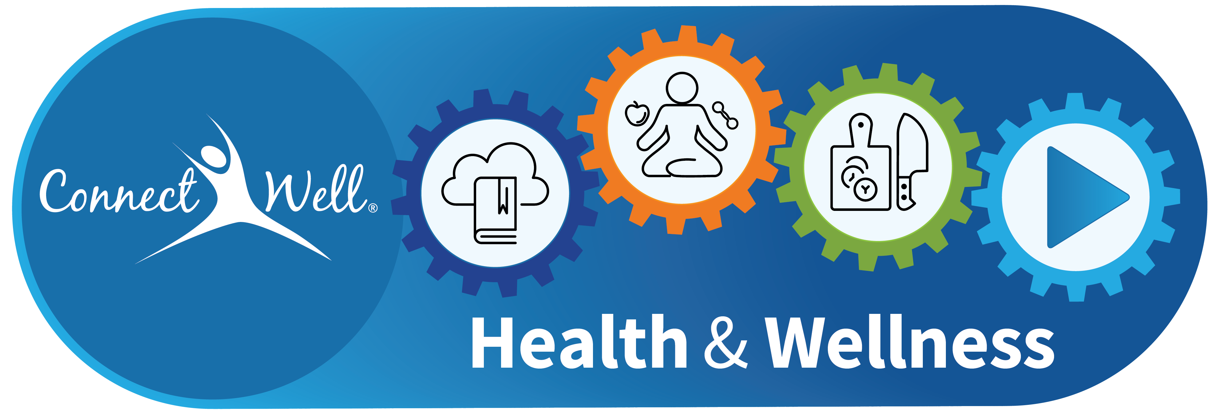 ConnectWell Logo; Health & Wellness