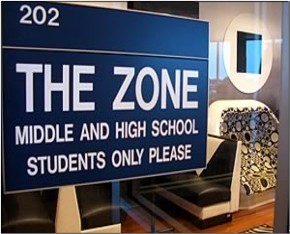 Sign for The Zone: Middle and high school students only, please